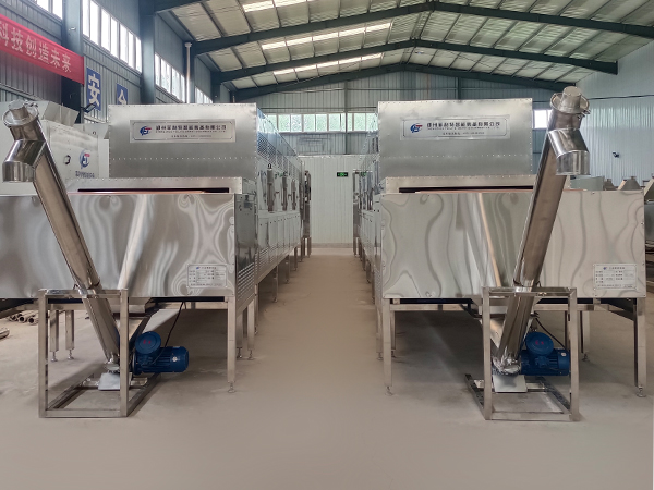 粉體隧道式微波烘干設備交付江西客戶 粉體隧道式微波烘干設備交付江西客戶